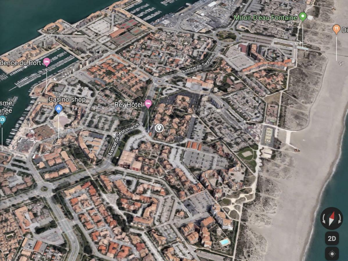 شقة Port Leucate T2 Bis Wifi Les Sables 3 المظهر الخارجي الصورة